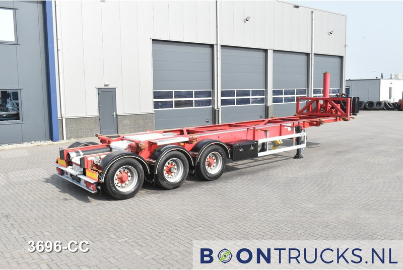 LAG O-3-CC | 30ft TIPPING CHASSIS * 24v SELF SUPPORT * BPW/DISC - Контейнеровоз/ Сменна каросерия полуремарке: снимка 1 LAG O-3-CC | 30ft TIPPING CHASSIS * 24v SELF SUPPORT * BPW/DISC - Контейнеровоз/ Сменна каросерия полуремарке: снимка 1