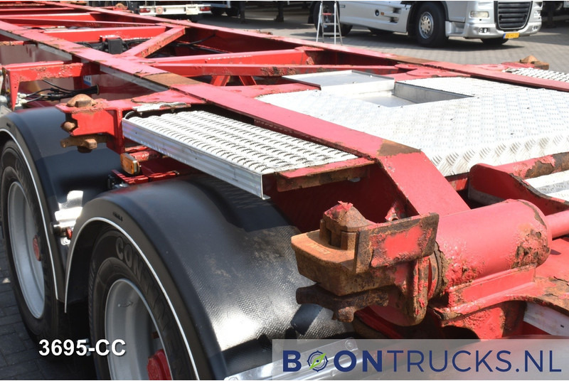 Контейнеровоз/ Сменна каросерия полуремарке LAG O-3-CC | 30ft TIPPING CHASSIS * 24v SELF SUPPORT * BPW/DISC: снимка 18