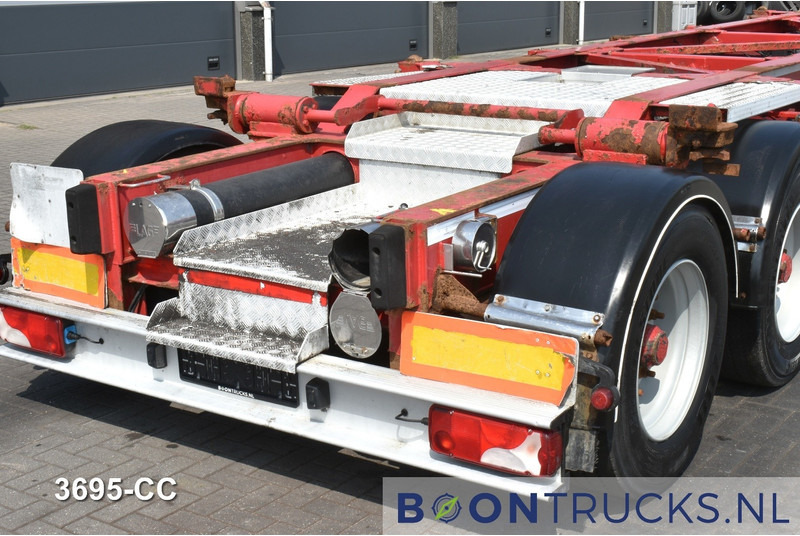 Контейнеровоз/ Сменна каросерия полуремарке LAG O-3-CC | 30ft TIPPING CHASSIS * 24v SELF SUPPORT * BPW/DISC: снимка 13