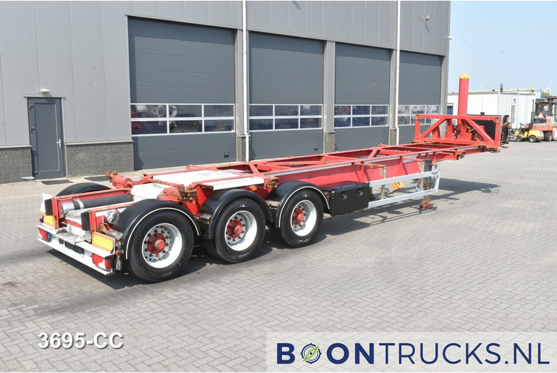 LAG O-3-CC | 30ft TIPPING CHASSIS * 24v SELF SUPPORT * BPW/DISC - Контейнеровоз/ Сменна каросерия полуремарке: снимка 1 LAG O-3-CC | 30ft TIPPING CHASSIS * 24v SELF SUPPORT * BPW/DISC - Контейнеровоз/ Сменна каросерия полуремарке: снимка 1