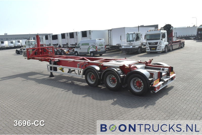 LAG O-3-CC | 30ft TIPPING CHASSIS * 24v SELF SUPPORT * BPW/DISC - Контейнеровоз/ Сменна каросерия полуремарке: снимка 3 LAG O-3-CC | 30ft TIPPING CHASSIS * 24v SELF SUPPORT * BPW/DISC - Контейнеровоз/ Сменна каросерия полуремарке: снимка 3