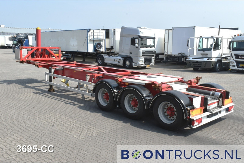 LAG O-3-CC | 30ft TIPPING CHASSIS * 24v SELF SUPPORT * BPW/DISC - Контейнеровоз/ Сменна каросерия полуремарке: снимка 4 LAG O-3-CC | 30ft TIPPING CHASSIS * 24v SELF SUPPORT * BPW/DISC - Контейнеровоз/ Сменна каросерия полуремарке: снимка 4