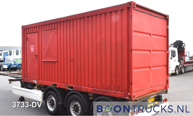 Onbekend 20ft CONTAINER | KANTOOR / OPSLAG * VERWARMING * 220V ELECTRA - Оборудване за гаражи/ Работилници: снимка 3 Onbekend 20ft CONTAINER | KANTOOR / OPSLAG * VERWARMING * 220V ELECTRA - Оборудване за гаражи/ Работилници: снимка 3