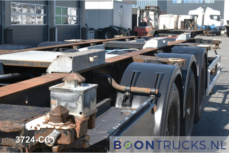 Контейнеровоз/ Сменна каросерия полуремарке Pacton T3-007 | 2x20-40-45ft HC * LIFT AXLE * BPW * NL TRAILER: снимка 16