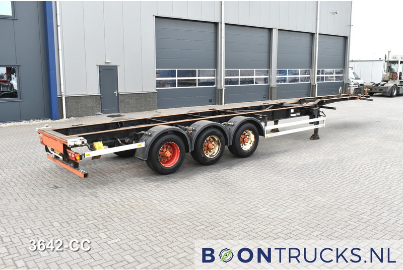 Pacton T3-007 FIXED CHASSIS | 40-45ft HC * 4500 Kg * BPW/DRUM * NL TRAILER - Контейнеровоз/ Сменна каросерия полуремарке: снимка 1 Pacton T3-007 FIXED CHASSIS | 40-45ft HC * 4500 Kg * BPW/DRUM * NL TRAILER - Контейнеровоз/ Сменна каросерия полуремарке: снимка 1