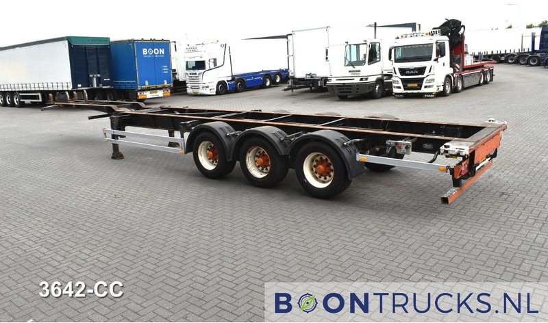 Pacton T3-007 FIXED CHASSIS | 40-45ft HC * 4500 Kg * BPW/DRUM * NL TRAILER - Контейнеровоз/ Сменна каросерия полуремарке: снимка 2 Pacton T3-007 FIXED CHASSIS | 40-45ft HC * 4500 Kg * BPW/DRUM * NL TRAILER - Контейнеровоз/ Сменна каросерия полуремарке: снимка 2