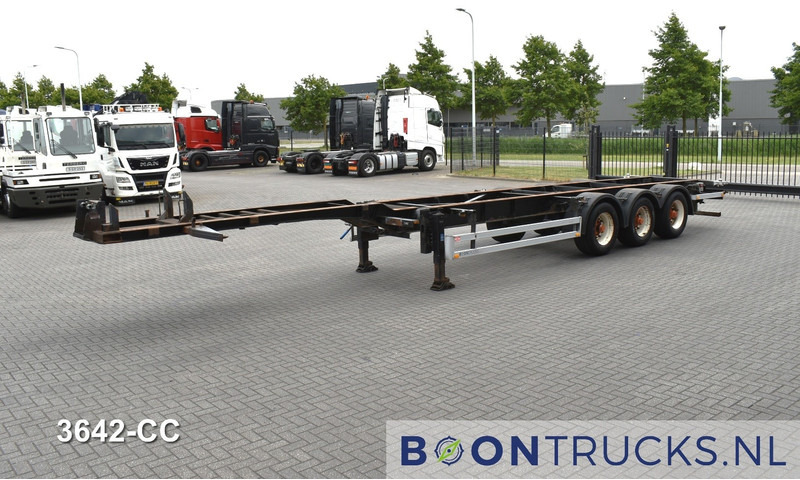 Pacton T3-007 FIXED CHASSIS | 40-45ft HC * 4500 Kg * BPW/DRUM * NL TRAILER - Контейнеровоз/ Сменна каросерия полуремарке: снимка 4 Pacton T3-007 FIXED CHASSIS | 40-45ft HC * 4500 Kg * BPW/DRUM * NL TRAILER - Контейнеровоз/ Сменна каросерия полуремарке: снимка 4