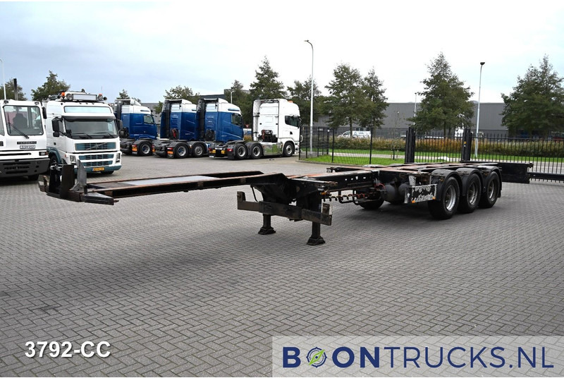 Pacton T3-010 2x20-30-40-45ft HC * 2x EXTENDABLE * 1x LIFT AXLE * NL TRAILER - Контейнеровоз/ Сменна каросерия полуремарке: снимка 5 Pacton T3-010 2x20-30-40-45ft HC * 2x EXTENDABLE * 1x LIFT AXLE * NL TRAILER - Контейнеровоз/ Сменна каросерия полуремарке: снимка 5