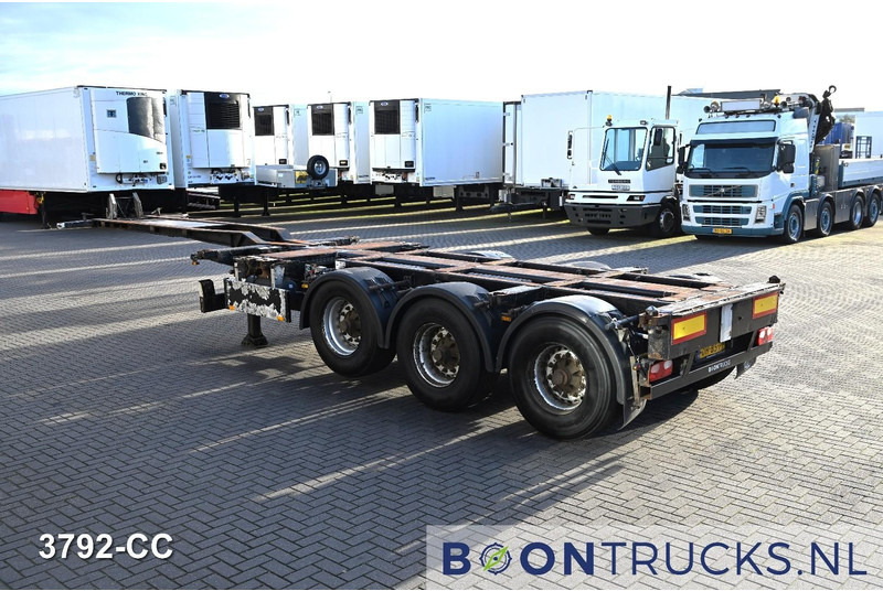 Pacton T3-010 2x20-30-40-45ft HC * 2x EXTENDABLE * 1x LIFT AXLE * NL TRAILER - Контейнеровоз/ Сменна каросерия полуремарке: снимка 3 Pacton T3-010 2x20-30-40-45ft HC * 2x EXTENDABLE * 1x LIFT AXLE * NL TRAILER - Контейнеровоз/ Сменна каросерия полуремарке: снимка 3