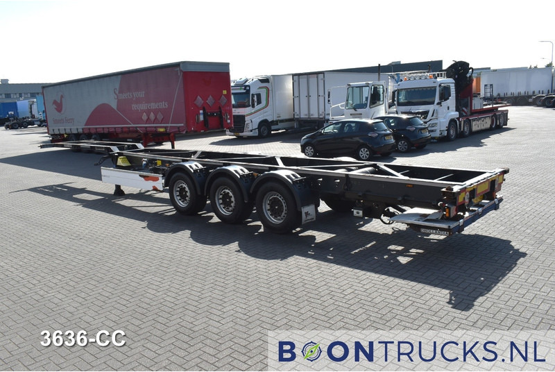 Schmitz Cargobull SCF 24 G LIGHT VAST CHASSIS | 45ft HC * LAADKLEP 2000 Kg * NL TRAILER * APK 04-2026 - Контейнеровоз/ Сменна каросерия полуремарке: снимка 3 Schmitz Cargobull SCF 24 G LIGHT VAST CHASSIS | 45ft HC * LAADKLEP 2000 Kg * NL TRAILER * APK 04-2026 - Контейнеровоз/ Сменна каросерия полуремарке: снимка 3
