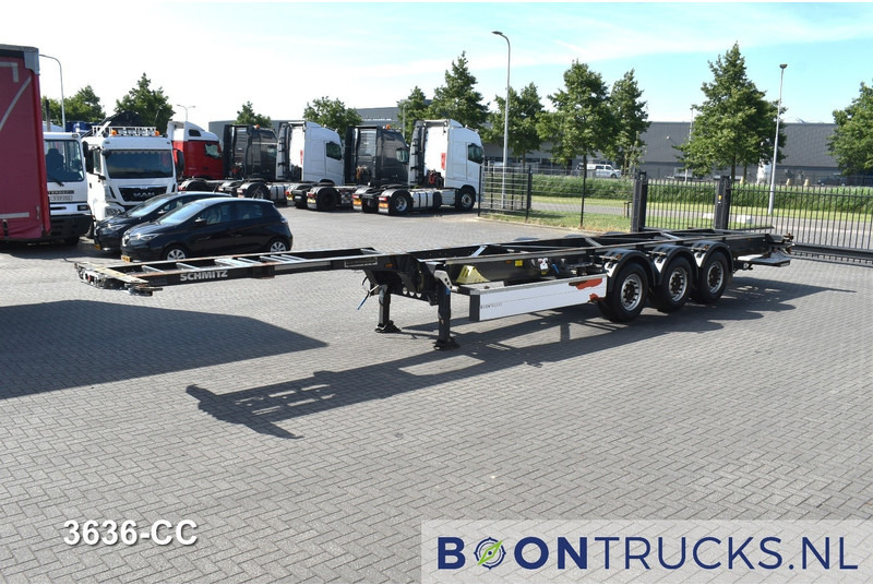 Schmitz Cargobull SCF 24 G LIGHT VAST CHASSIS | 45ft HC * LAADKLEP 2000 Kg * NL TRAILER * APK 04-2026 - Контейнеровоз/ Сменна каросерия полуремарке: снимка 5 Schmitz Cargobull SCF 24 G LIGHT VAST CHASSIS | 45ft HC * LAADKLEP 2000 Kg * NL TRAILER * APK 04-2026 - Контейнеровоз/ Сменна каросерия полуремарке: снимка 5