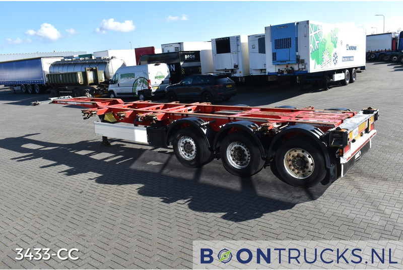 Schmitz Cargobull SCF24 | 2x20-30-40-45ft HC * DISC BRAKES * EXTENDABLE REAR * NL TRAILER - Контейнеровоз/ Сменна каросерия полуремарке: снимка 3 Schmitz Cargobull SCF24 | 2x20-30-40-45ft HC * DISC BRAKES * EXTENDABLE REAR * NL TRAILER - Контейнеровоз/ Сменна каросерия полуремарке: снимка 3