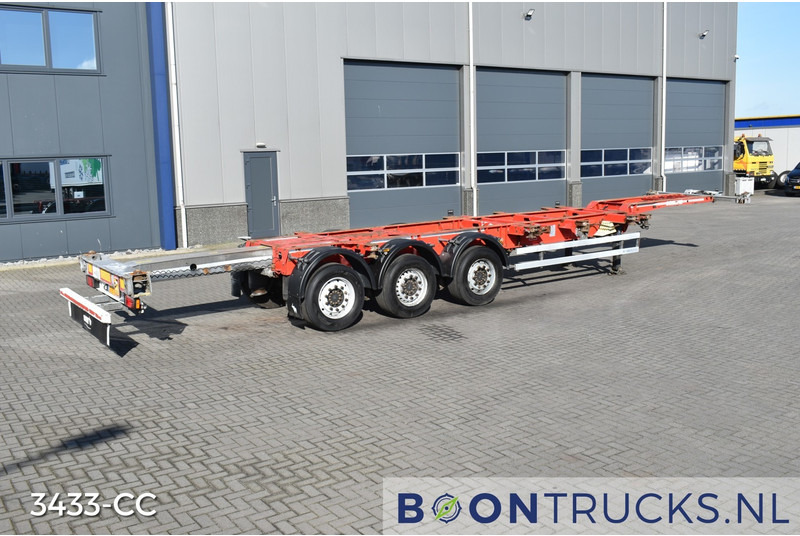 Schmitz Cargobull SCF24 | 2x20-30-40-45ft HC * DISC BRAKES * EXTENDABLE REAR * NL TRAILER - Контейнеровоз/ Сменна каросерия полуремарке: снимка 2 Schmitz Cargobull SCF24 | 2x20-30-40-45ft HC * DISC BRAKES * EXTENDABLE REAR * NL TRAILER - Контейнеровоз/ Сменна каросерия полуремарке: снимка 2