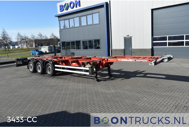 Schmitz Cargobull SCF24 | 2x20-30-40-45ft HC * DISC BRAKES * EXTENDABLE REAR * NL TRAILER - Контейнеровоз/ Сменна каросерия полуремарке: снимка 4 Schmitz Cargobull SCF24 | 2x20-30-40-45ft HC * DISC BRAKES * EXTENDABLE REAR * NL TRAILER - Контейнеровоз/ Сменна каросерия полуремарке: снимка 4