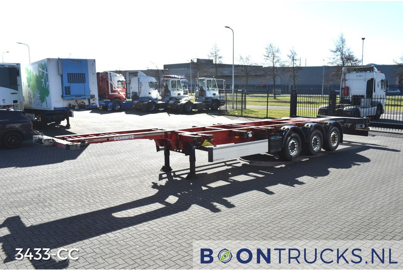 Schmitz Cargobull SCF24 | 2x20-30-40-45ft HC * DISC BRAKES * EXTENDABLE REAR * NL TRAILER - Контейнеровоз/ Сменна каросерия полуремарке: снимка 5 Schmitz Cargobull SCF24 | 2x20-30-40-45ft HC * DISC BRAKES * EXTENDABLE REAR * NL TRAILER - Контейнеровоз/ Сменна каросерия полуремарке: снимка 5