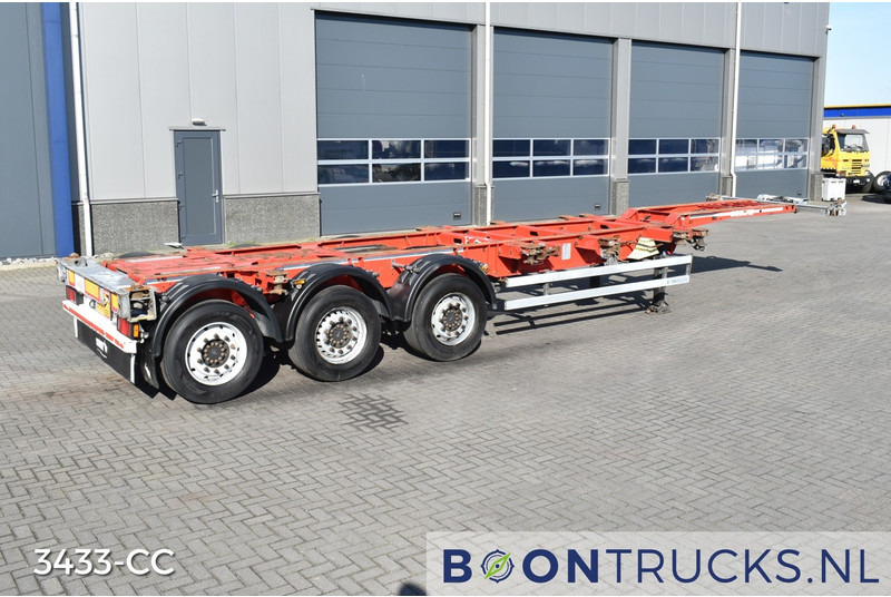 Schmitz Cargobull SCF24 | 2x20-30-40-45ft HC * DISC BRAKES * EXTENDABLE REAR * NL TRAILER - Контейнеровоз/ Сменна каросерия полуремарке: снимка 1 Schmitz Cargobull SCF24 | 2x20-30-40-45ft HC * DISC BRAKES * EXTENDABLE REAR * NL TRAILER - Контейнеровоз/ Сменна каросерия полуремарке: снимка 1