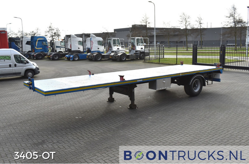 Schmitz Cargobull SKO 10 PLATTE BAK | TWISTLOCKS 20ft * L 900 cm * KENTEKEN LANGZAAM VERKEER - Бордово полуремарке/ Платформа: снимка 5 Schmitz Cargobull SKO 10 PLATTE BAK | TWISTLOCKS 20ft * L 900 cm * KENTEKEN LANGZAAM VERKEER - Бордово полуремарке/ Платформа: снимка 5