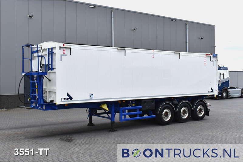 Stas S300CX | TIPPER 53 M³ * AGROSTAR * SAF / DISC * ALU * APK 10-2025 - Самосвал ремарке: снимка 1 Stas S300CX | TIPPER 53 M³ * AGROSTAR * SAF / DISC * ALU * APK 10-2025 - Самосвал ремарке: снимка 1