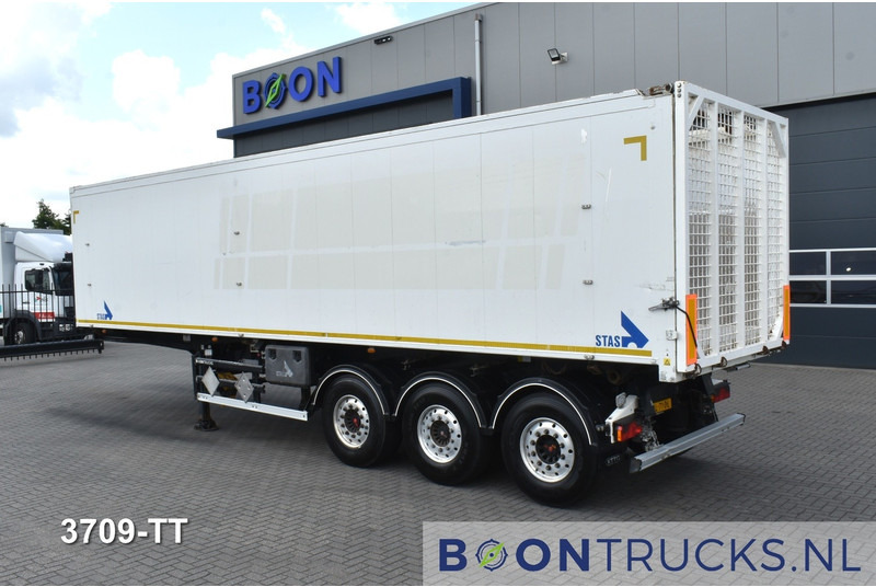 Stas S300CX TIPPER | 57 M3 * LIFT AXLE * ALU * 90% TIRES * NL TRAILER * APK 03-2026 - Самосвал полуремарке: снимка 4 Stas S300CX TIPPER | 57 M3 * LIFT AXLE * ALU * 90% TIRES * NL TRAILER * APK 03-2026 - Самосвал полуремарке: снимка 4
