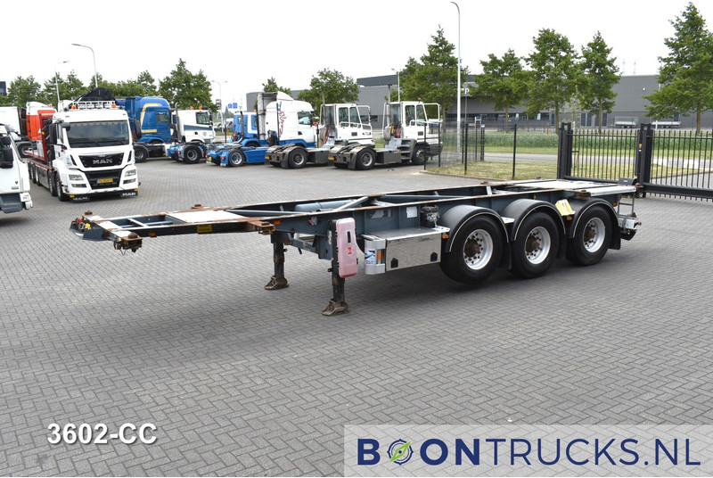 Van Hool 3B0071 TANK CHASSIS | 20-30ft * ADR: FL, AT, OX * 3840 KG * LIFT AXLE - Контейнеровоз/ Сменна каросерия полуремарке: снимка 4 Van Hool 3B0071 TANK CHASSIS | 20-30ft * ADR: FL, AT, OX * 3840 KG * LIFT AXLE - Контейнеровоз/ Сменна каросерия полуремарке: снимка 4