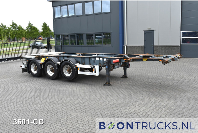 Van Hool 3B0071 TANK CHASSIS | 20-30ft * ADR: FL, AT, OX * 3840 KG * LIFT AXLE - Контейнеровоз/ Сменна каросерия полуремарке: снимка 3 Van Hool 3B0071 TANK CHASSIS | 20-30ft * ADR: FL, AT, OX * 3840 KG * LIFT AXLE - Контейнеровоз/ Сменна каросерия полуремарке: снимка 3