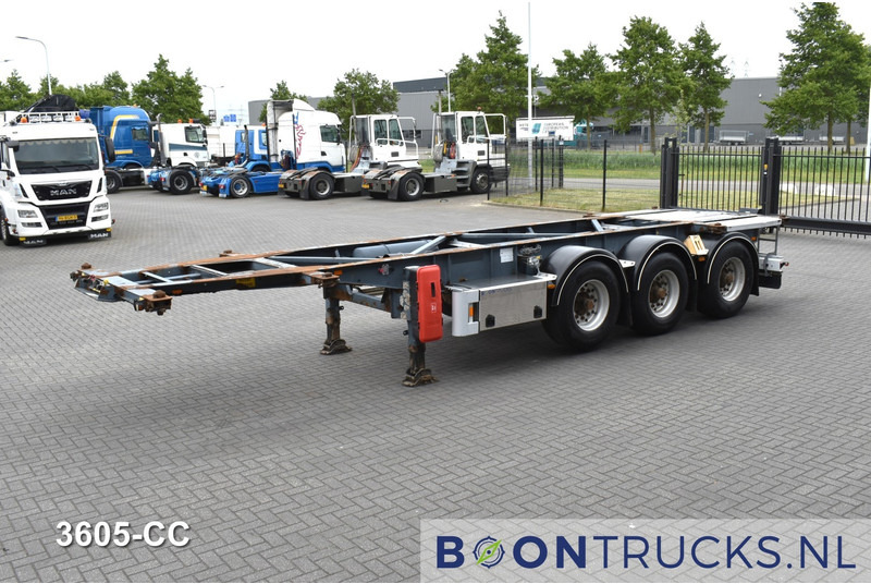 Van Hool 3B0071 TANK CHASSIS | 20-30ft * ADR: FL, AT, OX * 3840 KG * LIFT AXLE - Контейнеровоз/ Сменна каросерия полуремарке: снимка 4 Van Hool 3B0071 TANK CHASSIS | 20-30ft * ADR: FL, AT, OX * 3840 KG * LIFT AXLE - Контейнеровоз/ Сменна каросерия полуремарке: снимка 4