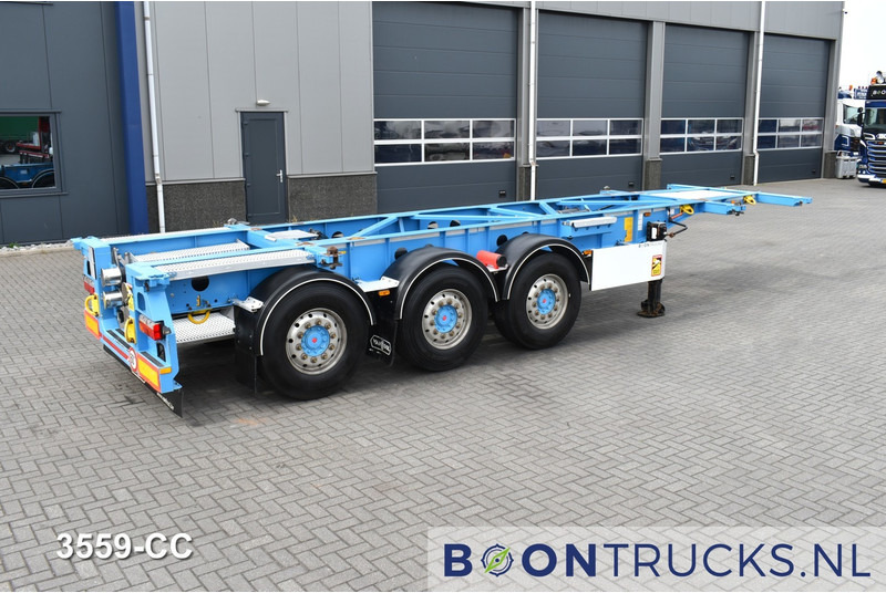 Van Hool A3C002 TANK CHASSIS | 20-30ft * ADR AT FL EX/II EX/III * 3680 Kg * NL TRAILER - Контейнеровоз/ Сменна каросерия полуремарке: снимка 1 Van Hool A3C002 TANK CHASSIS | 20-30ft * ADR AT FL EX/II EX/III * 3680 Kg * NL TRAILER - Контейнеровоз/ Сменна каросерия полуремарке: снимка 1