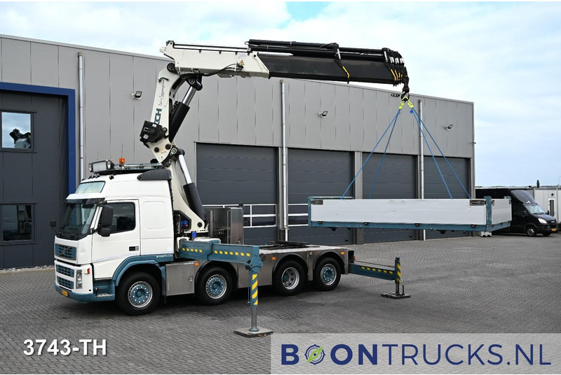 Volvo FM 480 8x2 R + HMF THOR 8520 K5 | 85 T/M CRANE * WINCH * MANUAL * NL TRUCK * TOP! - Влекач: снимка 2 Volvo FM 480 8x2 R + HMF THOR 8520 K5 | 85 T/M CRANE * WINCH * MANUAL * NL TRUCK * TOP! - Влекач: снимка 2