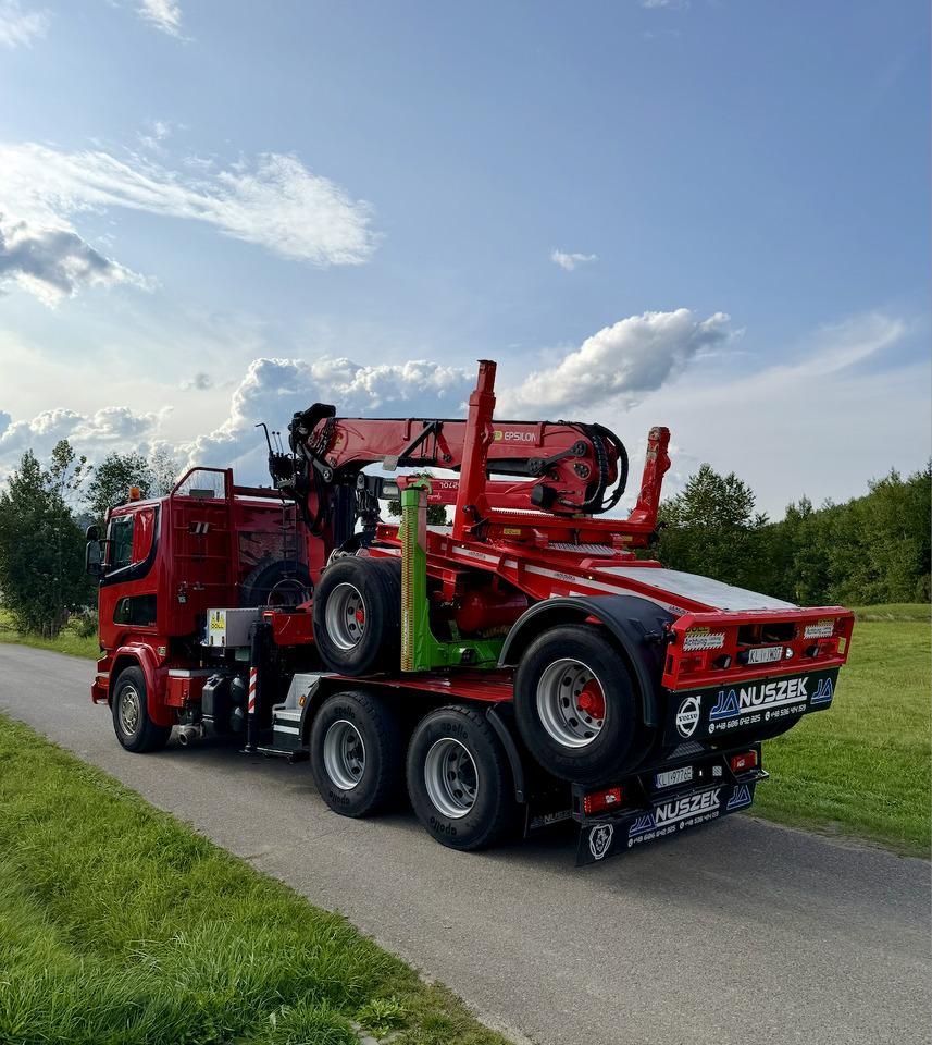 SCANIA R580 - Камион за дърва, Камион с кран: снимка 4 SCANIA R580 - Камион за дърва, Камион с кран: снимка 4