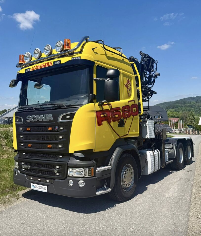 SCANIA R580 - Камион за дърва: снимка 5 SCANIA R580 - Камион за дърва: снимка 5