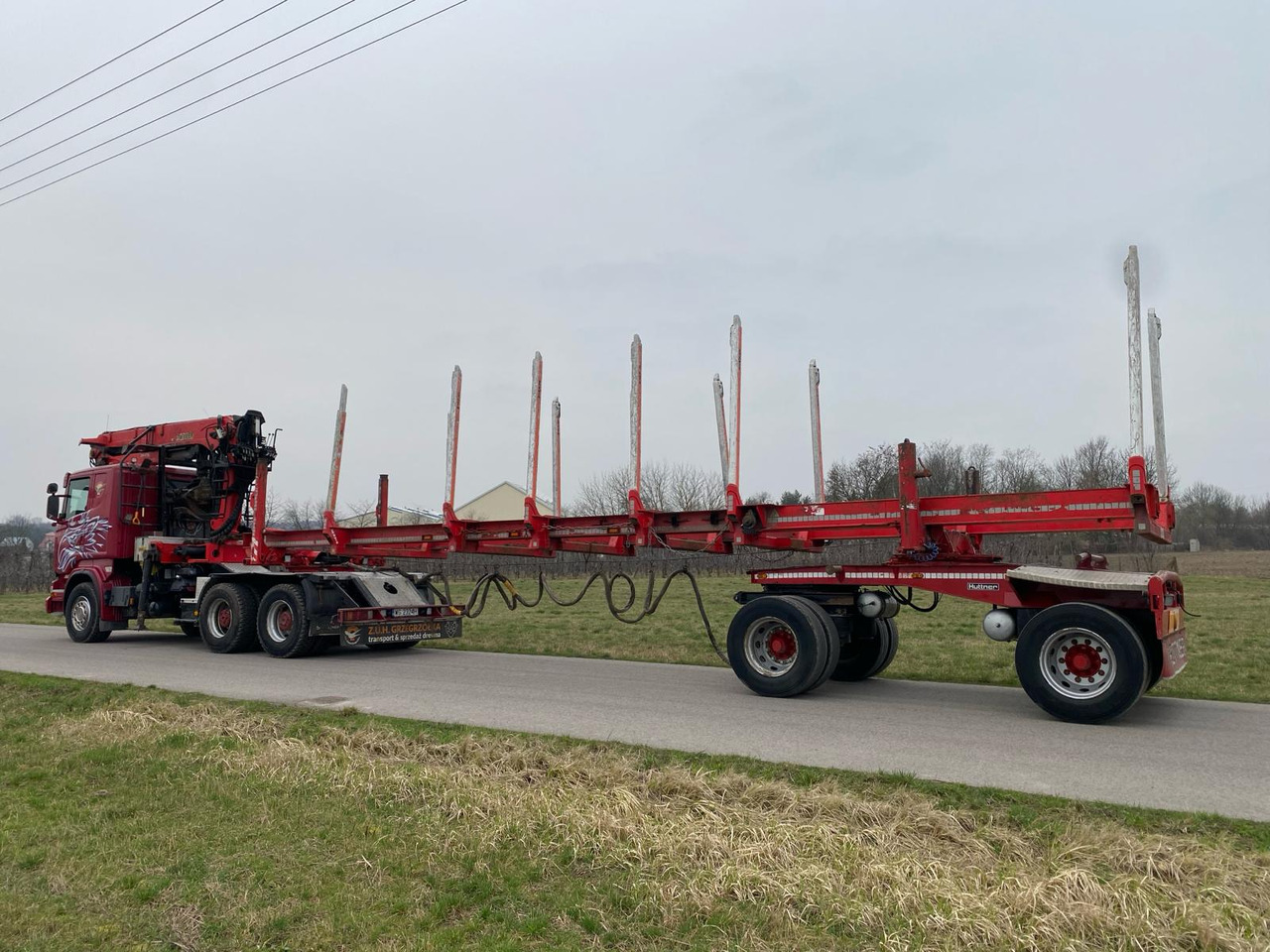 SCANIA R620 - Камион за дърва, Камион с кран: снимка 3 SCANIA R620 - Камион за дърва, Камион с кран: снимка 3