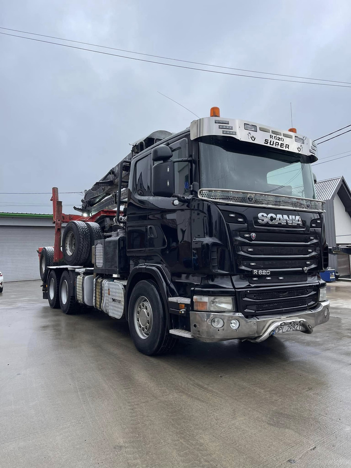 SCANIA R620 V8 - Камион за дърва: снимка 1 SCANIA R620 V8 - Камион за дърва: снимка 1