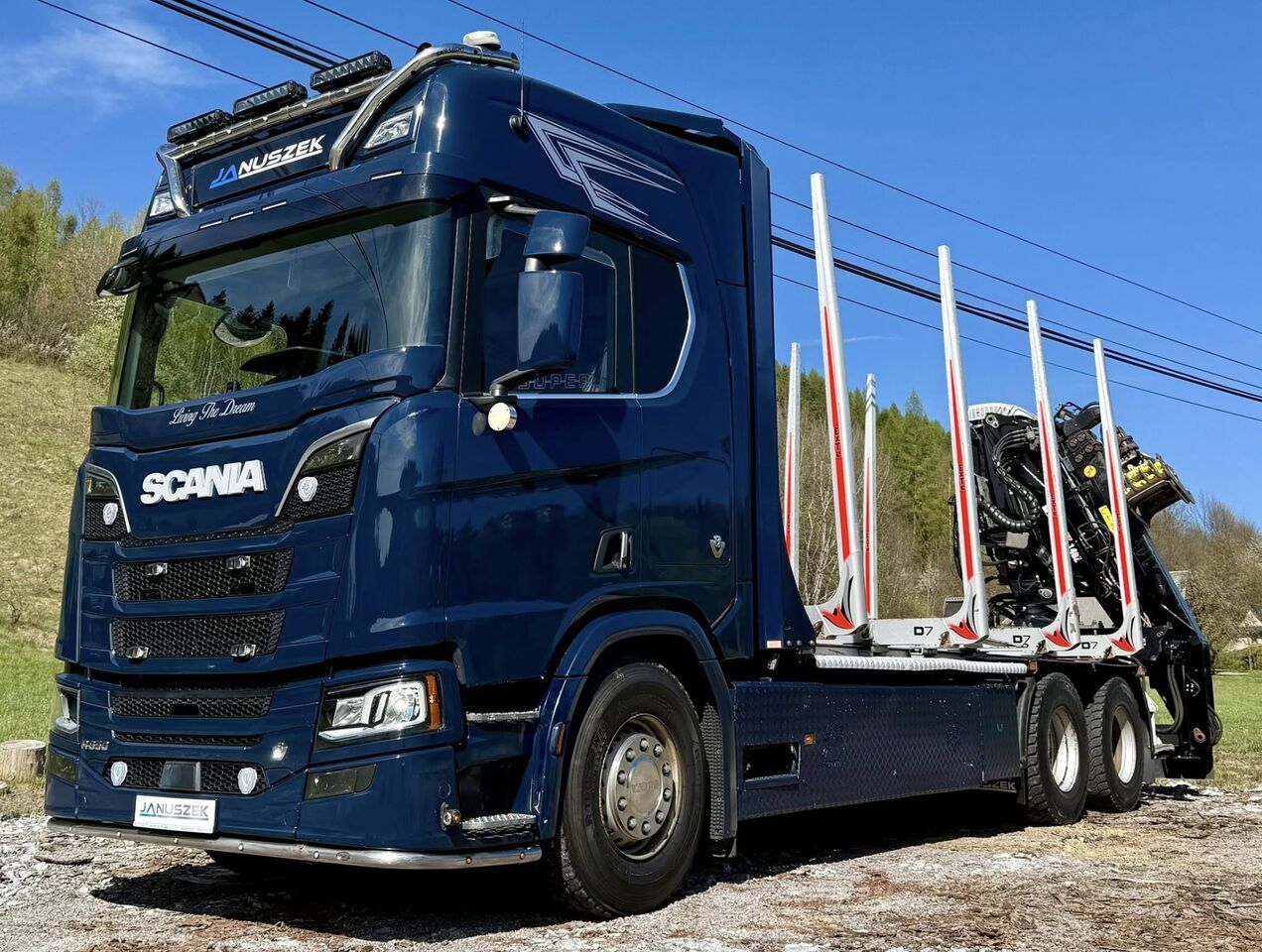 SCANIA R650 - Камион за дърва: снимка 1 SCANIA R650 - Камион за дърва: снимка 1