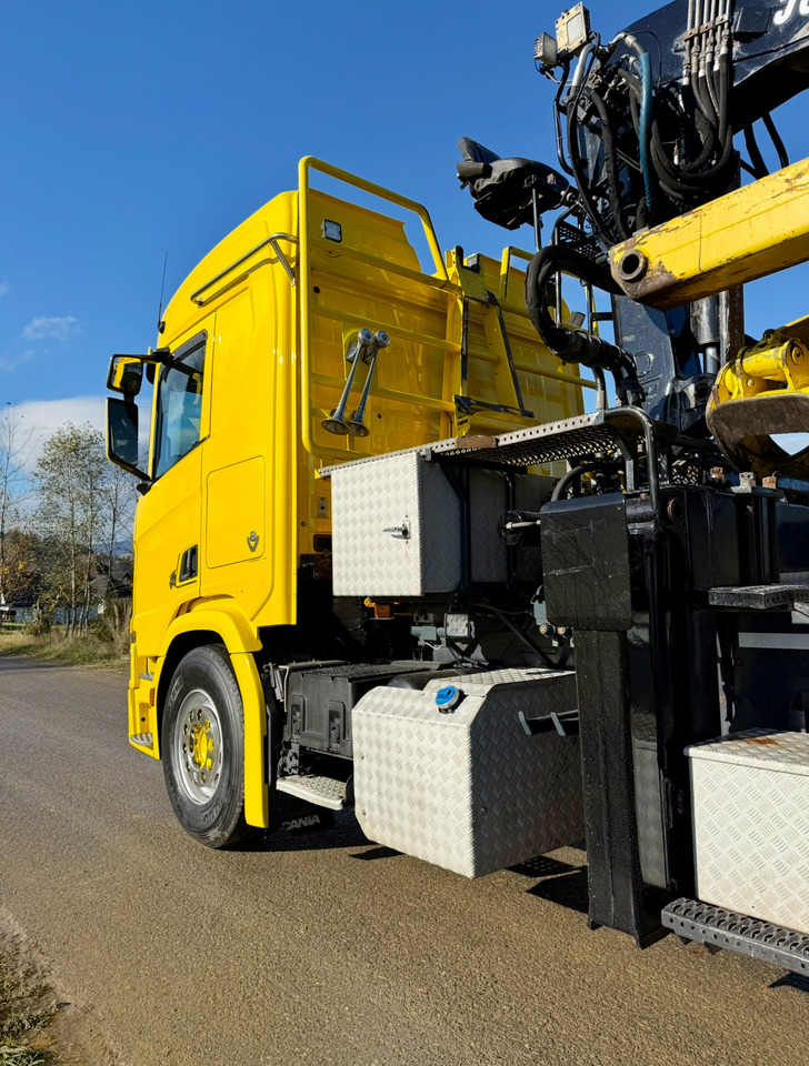 SCANIA R650 - Камион за дърва, Камион с кран: снимка 5 SCANIA R650 - Камион за дърва, Камион с кран: снимка 5