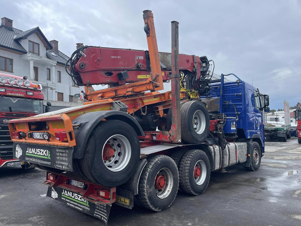 VOLVO FH16 700 6×4 - Камион за дърва: снимка 4 VOLVO FH16 700 6×4 - Камион за дърва: снимка 4