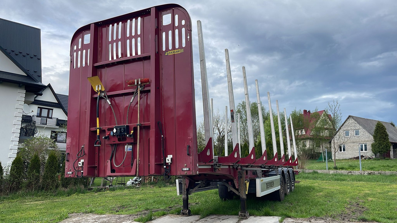 Полуремарке за дърва ZASŁAW D651A: снимка 1