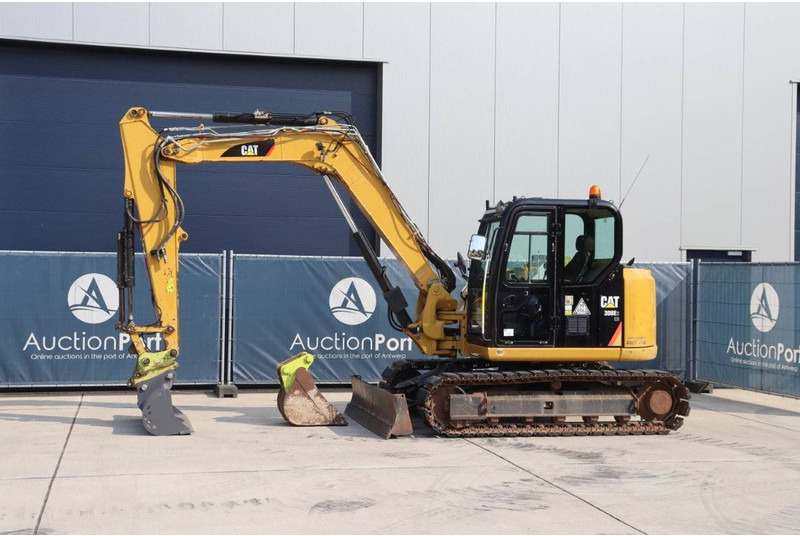 Caterpillar 308E2 CR - Верижен багер: снимка 1 Caterpillar 308E2 CR - Верижен багер: снимка 1