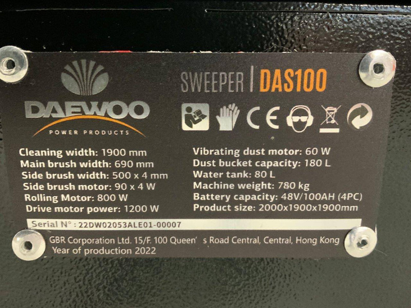 Нови Мотометачна машина Daewoo DAS100: снимка 14
