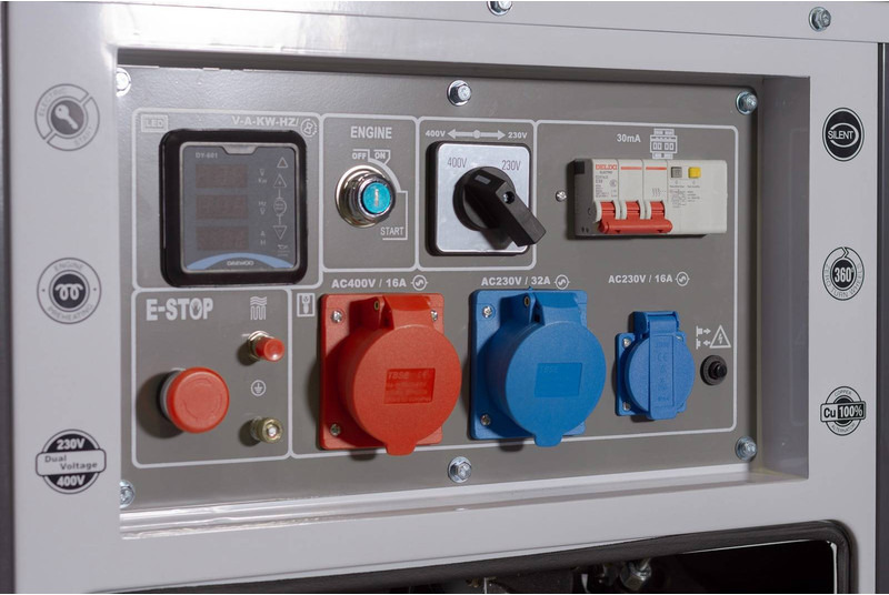 Нови Електрогенератор Daewoo DDAE10500DSE-3G: снимка 13 Нови Електрогенератор Daewoo DDAE10500DSE-3G: снимка 13