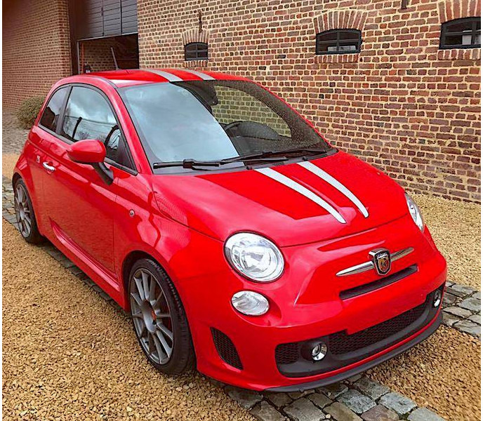 Fiat 500 Abarth Tributo Ferrari (limited 142/200) - Лек автомобил: снимка 3 Fiat 500 Abarth Tributo Ferrari (limited 142/200) - Лек автомобил: снимка 3
