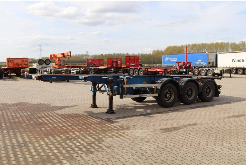 Groenewegen 20/30FT ADR Chassis - Шаси полуремарке: снимка 3 Groenewegen 20/30FT ADR Chassis - Шаси полуремарке: снимка 3