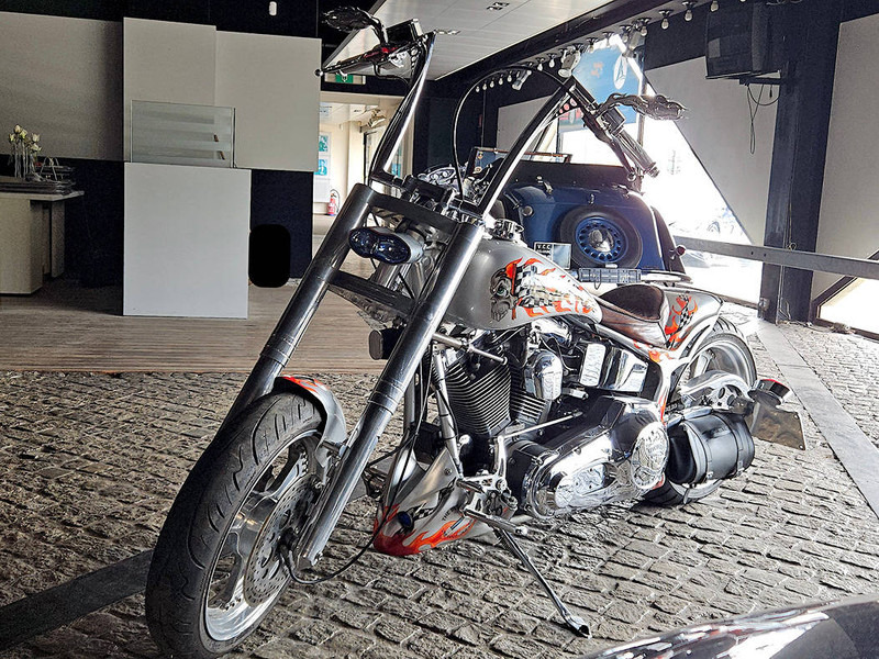 Harley-Davidson Chopper Custom - Мотоциклет: снимка 3 Harley-Davidson Chopper Custom - Мотоциклет: снимка 3
