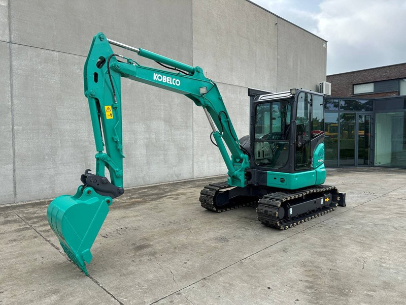 Kobelco SK55SRX-6 - Верижен багер: снимка 1 Kobelco SK55SRX-6 - Верижен багер: снимка 1