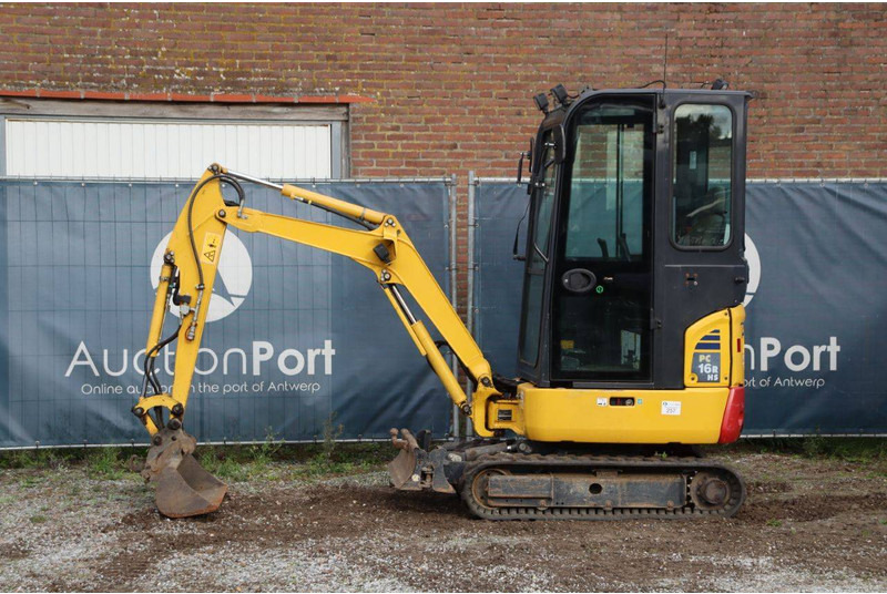 Komatsu PC16R-3HS - Мини багер: снимка 1 Komatsu PC16R-3HS - Мини багер: снимка 1