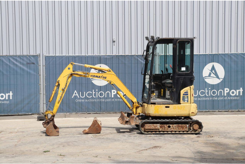 Komatsu PC18MR - Мини багер: снимка 1 Komatsu PC18MR - Мини багер: снимка 1