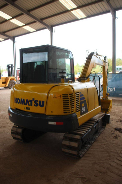 Komatsu PC56-7 - Верижен багер: снимка 5 Komatsu PC56-7 - Верижен багер: снимка 5