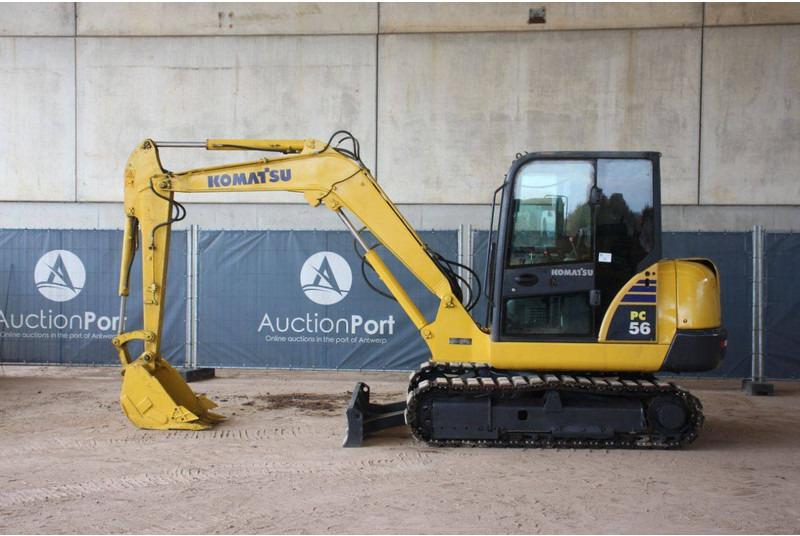 Komatsu PC56-7 - Верижен багер: снимка 2 Komatsu PC56-7 - Верижен багер: снимка 2