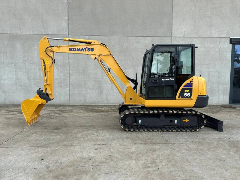 Верижен багер Komatsu PC56-7: снимка 7