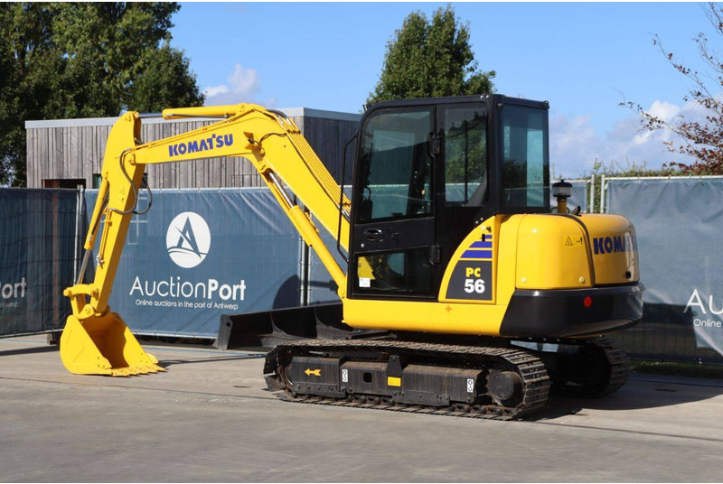 Komatsu PC56-7 - Верижен багер: снимка 4 Komatsu PC56-7 - Верижен багер: снимка 4