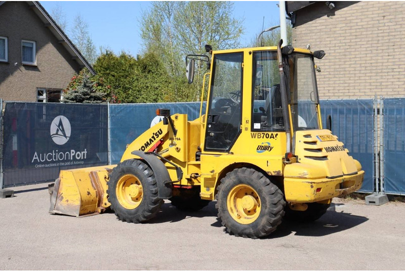Komatsu WB 70 A - Багер-товарач: снимка 4 Komatsu WB 70 A - Багер-товарач: снимка 4
